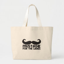Moustache for the Ladies Moustache NP design Tote Bag