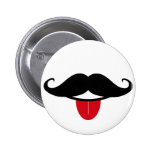 Moustache Grin Buttons