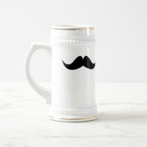 Moustache groomsman bachelor beer stein mug mugs