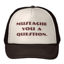 moustache hat