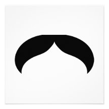 Moustache Invitation