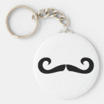 Moustache Keychain
