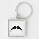 Moustache Keychain