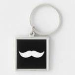 Moustache Keychain