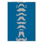 Moustache Line Up Card