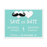 Moustache Love | Save the Date Postcard