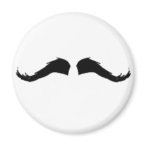 Moustache Refrigerator Magnets