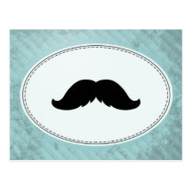 Moustache mexicaine cartes postales