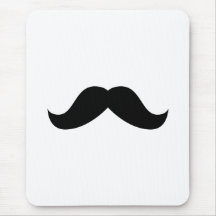 Moustache Mouse Pads