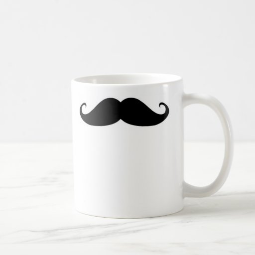 Moustache Mugs À Café