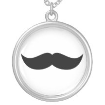 Moustache Necklace