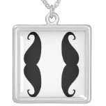 moustache necklace!