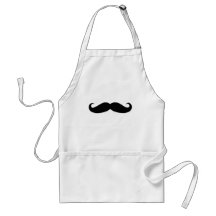 Moustache noire ou moustache noire pour des cadeau tabliers
