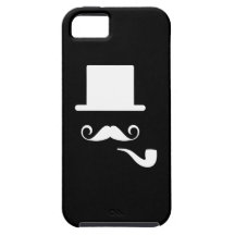Moustache & Pipe Pictogram iPhone 5 Case