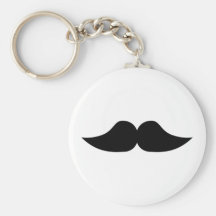 Moustache Porte-clé
