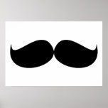 Moustache Print