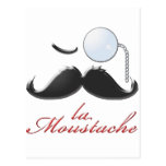 Moustache Postkarte