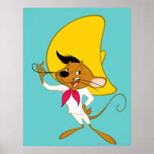 Moustache rapide de Gonzales Affiches
