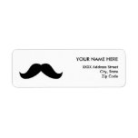 Moustache Return Address Labels