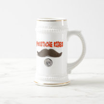 MOUSTACHE RIDES MUG