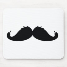 Moustache Schnurrbart Mauspads