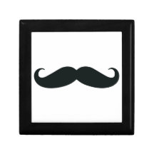 Moustache Stache Boîte À Souvenirs