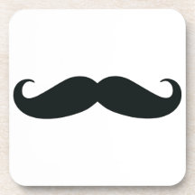 Moustache Stache Coasters