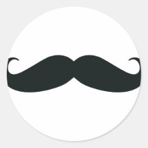 Moustache Stache Stickers