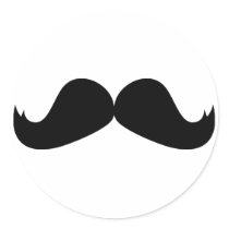 Moustache Sticker