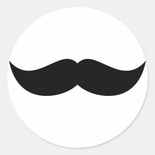Moustache Sticker