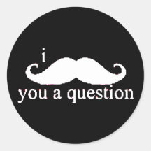 Moustache Stickers