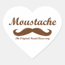 Moustache - The Original Facial Accessory Stickers
