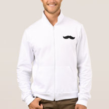 Moustache Vestes Imprimées