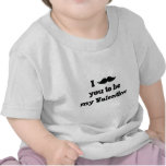 Moustache You to Be My Valentine T Shirts