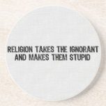 Mouth Breather Truth Beverage Coasters