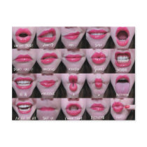 mouth expressions.