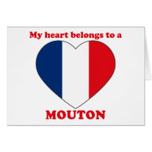Mouton Greeting Cards