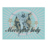 Move Your Body Dance Tshirts and Gifts Post Card