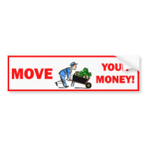 move your money bumper stickers