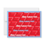 Moved Announcements Streets Avenue Grid Pattern invitations