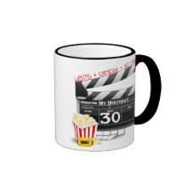 Movie Birthday Party 30th Birthday Coffee Mug