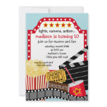 Movie Birthday Party Invitation