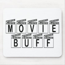 Movie Buff T-shirts and Gifts. Mouse Mats