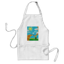 Movie lovers fun unique art film strip landscapes aprons