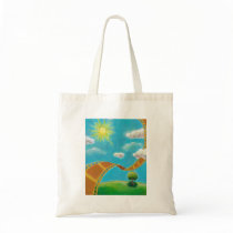 Movie lovers fun unique art film strip landscapes bag