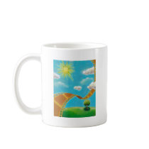 Movie lovers fun unique art film strip landscapes coffee mugs