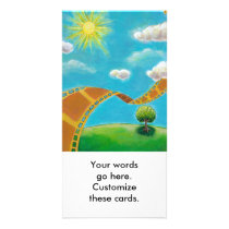Movie lovers fun unique art film strip landscapes
