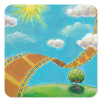 Movie lovers fun unique art film strip landscapes