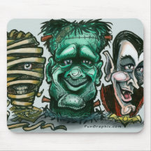 Movie Monsters Mousepad