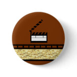 Movie Night Pinback Buttons